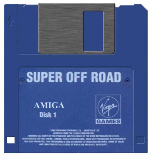 Super Off Road media 7 for Amiga